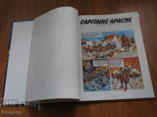 Auction mini collection of 2 comic albums "Capitaine Apache" Auction mini collection of 2 comic albums "Capitaine Apache"