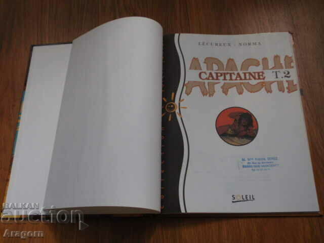 Delivery of mini collection of 2 comic albums "Capitaine Apache" Delivery of mini collection of 2 comic albums "Capitaine Apache"