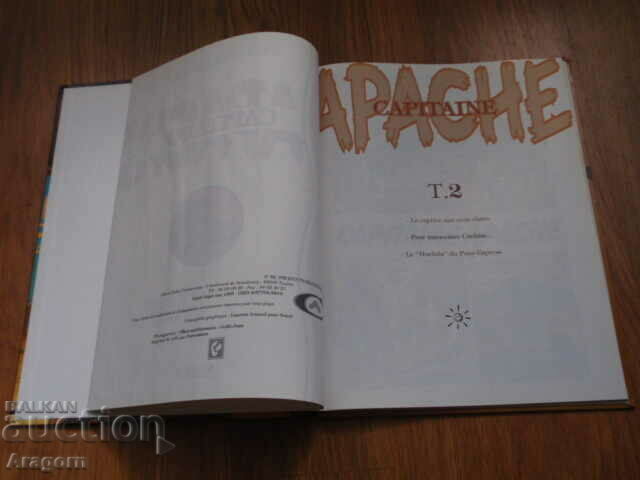 mini collection of 2 comic albums "Capitaine Apache" - 5 mini collection of 2 comic albums "Capitaine Apache" - 5