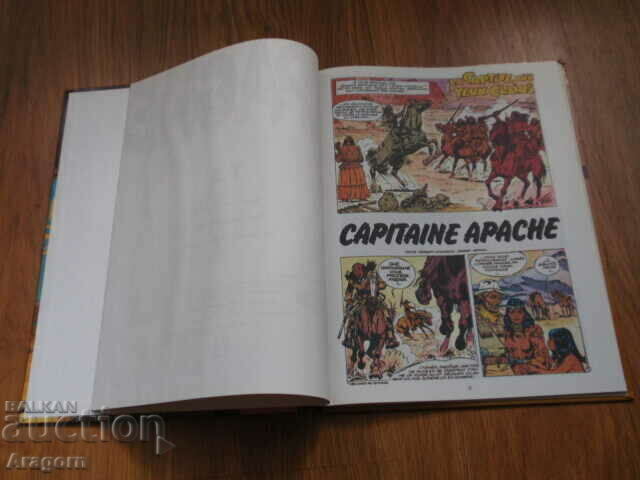 mini collection of 2 comic albums "Capitaine Apache" - 6 mini collection of 2 comic albums "Capitaine Apache" - 6