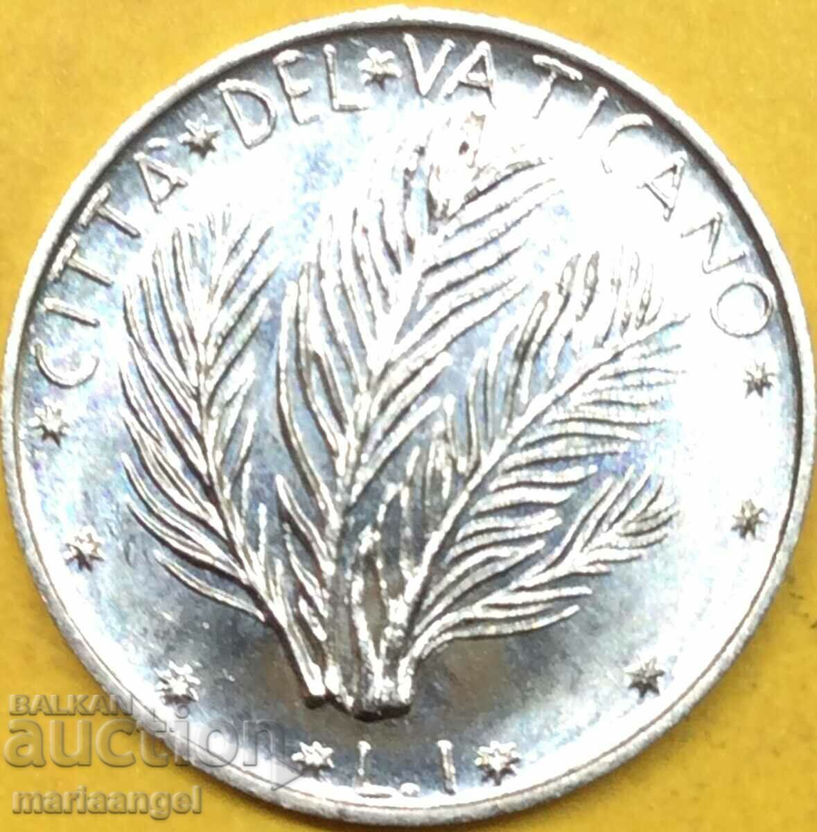 1 Lira 1972 Vatican