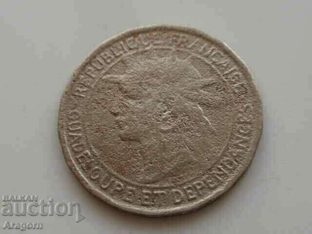 rare coin Guadeloupe 50 centimes 1921; Guadeloupe with price 39.99 BGN | € 20.45 rare coin Guadeloupe 50 centimes 1921; Guadeloupe with price 39.99 BGN | € 20.45