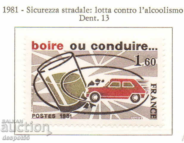 1981 Франция. Кампания срещу шофирането в нетрезво състояние