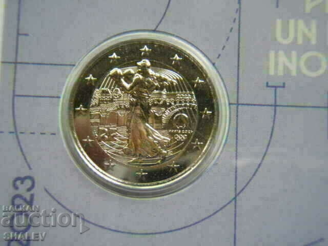 Livrarea 2 Euro 2023 Franța „Box” - UNC (2 Euro)