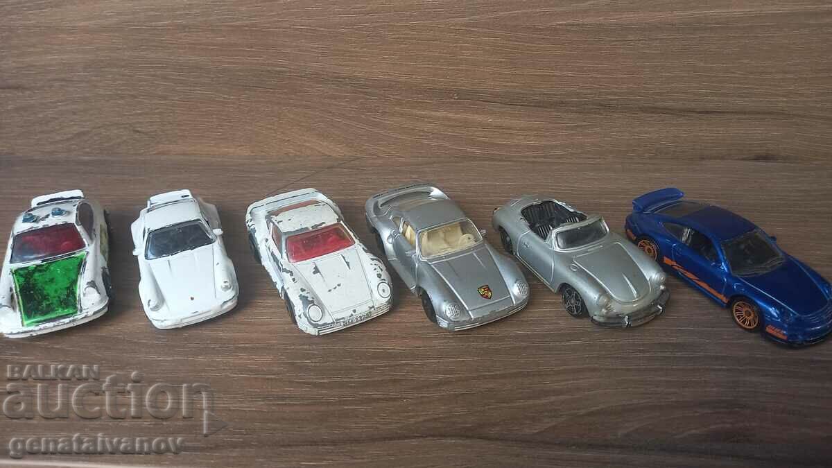 Lot de 6 trolere Porsche