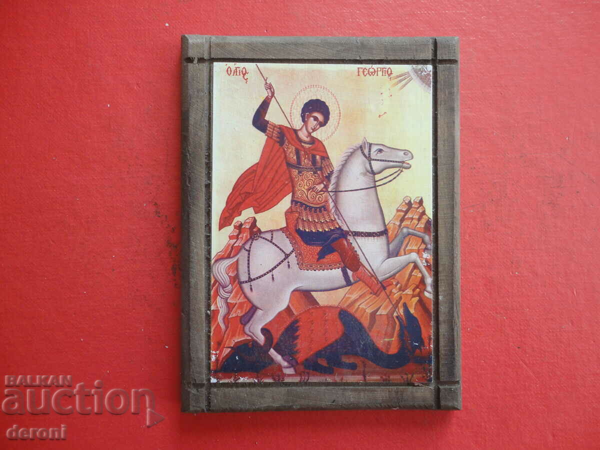 Greek icon of Saint George - 6 Greek icon of Saint George - 6