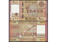 LEBANON LEBANON 20000 Livres, 2019, P-93 UNC