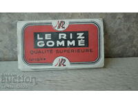 Стари Френски  хартийки за цигари- LA RIZ GOMME N19