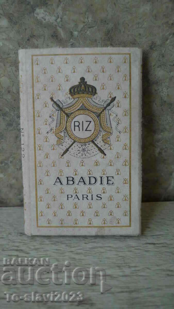 Стари Френски  хартийки за цигари- ABADIE PARIS