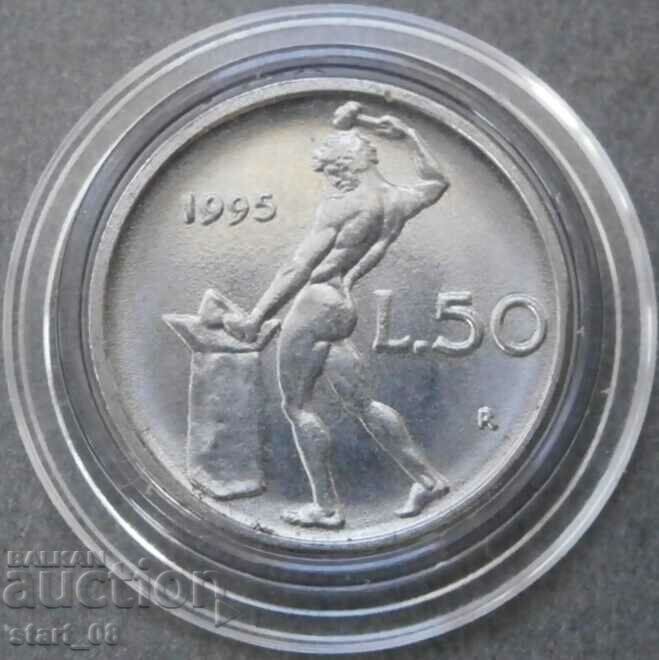 50 de lire sterline 1995
