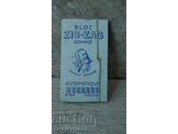 Old French cigarette papers - ZIG-ZAG N601