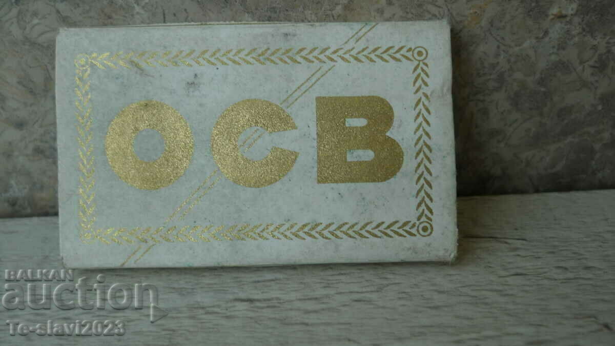 Old French cigarette papers - OCB