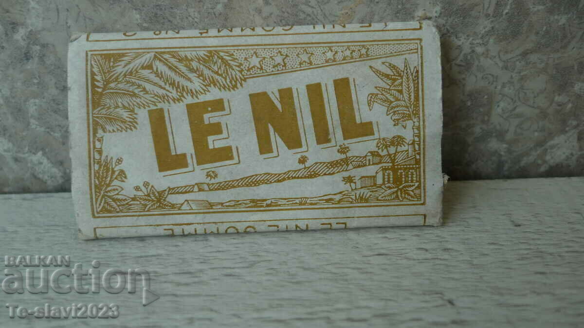 Стари Френски  хартийки за цигари-LE NIL N2