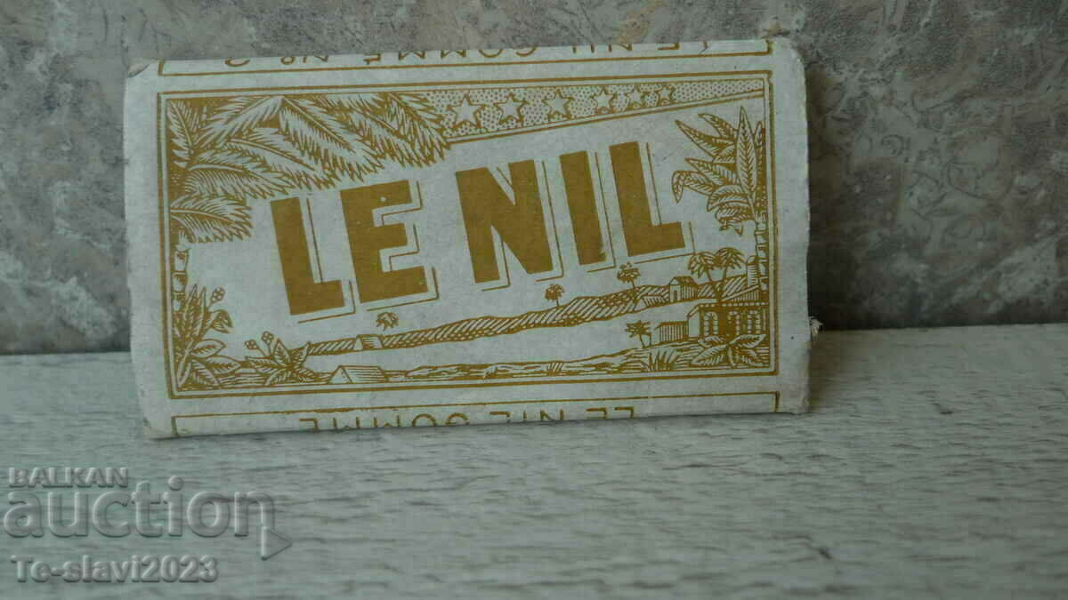 Old French cigarette papers-LE NIL N2