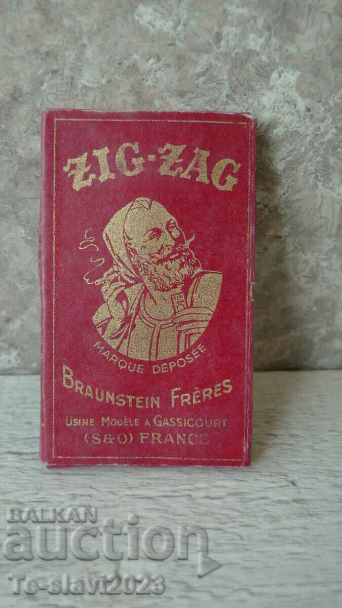 Стари Френски  хартийки за цигари-ZIG-ZAG N149