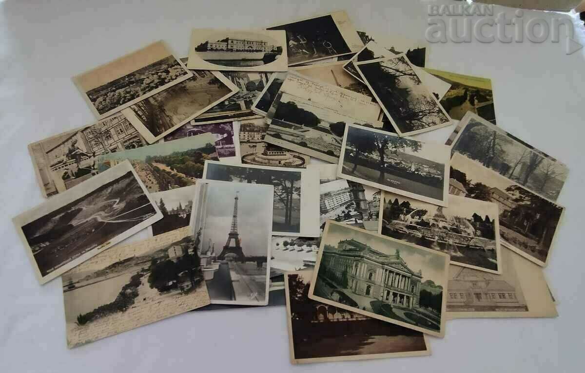 OLD POST CARDS EUROPE LOT 50 PCS