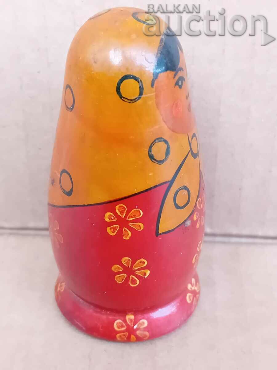 Auction  old hand painted matryoshka doll