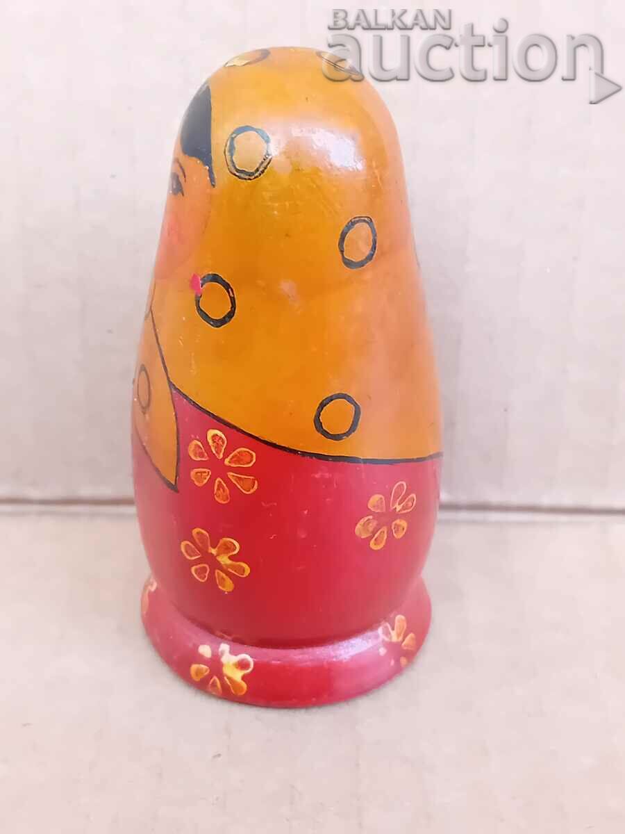 old hand painted matryoshka doll - 5