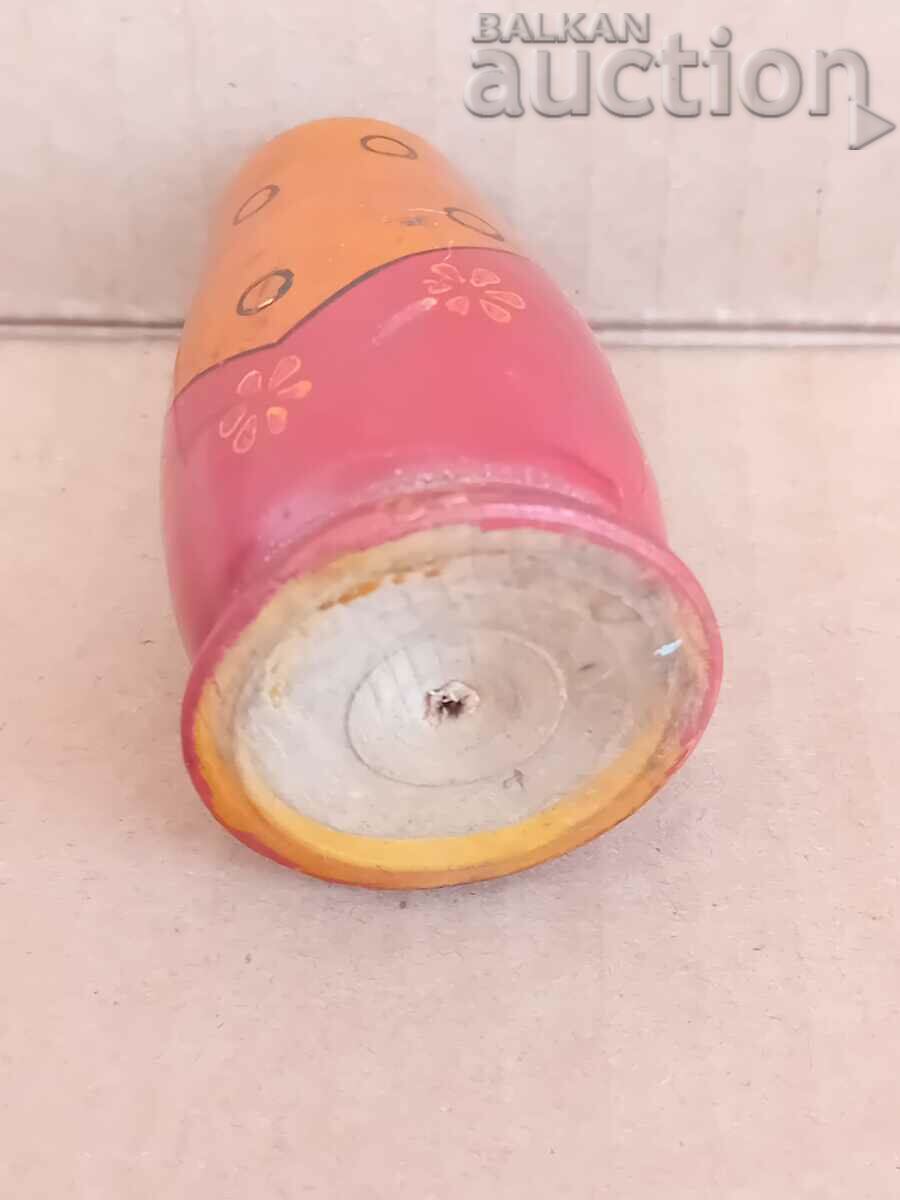 old hand painted matryoshka doll - 6