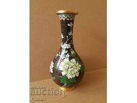 Ένα όμορφο κινεζικό χάλκινο κυψελωτό σμάλτο Clazone του 19ου αιώνα