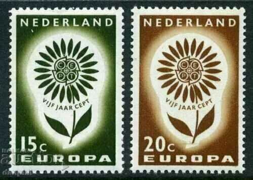 Netherlands 1964 Europe CEPT (**), clean, unstamped series