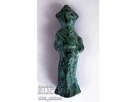 Small figurine with patina / replica