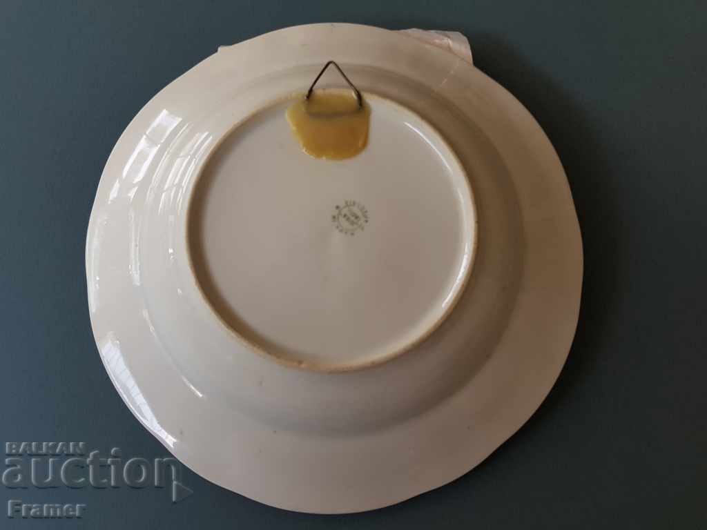 Dimitar Kazakov Nero 1989 porcelain plate Signed - 6 Dimitar Kazakov Nero 1989 porcelain plate Signed - 6