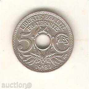 +France 5 centimes 1931