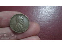 1942 1 cent USA letter D