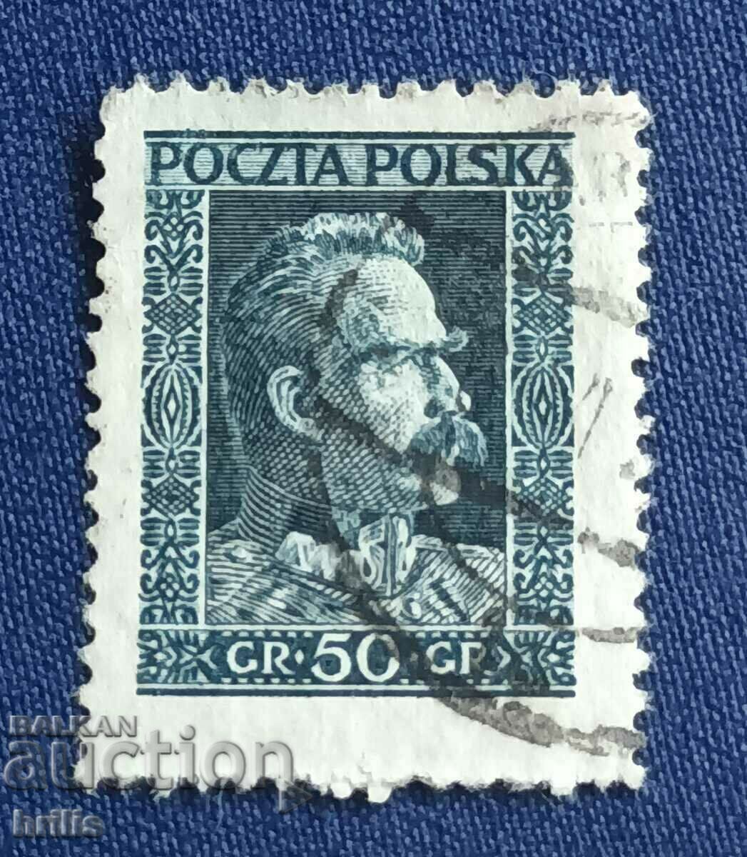 POLAND 1927 - MARSHAL JOSEF PILSUDSKI