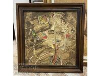 Nikolay Panaitov - "Composition" - oil paints - signed - 1990