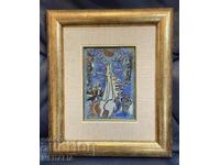 Dimitar Kirov-DiKiro-lithography-card-signed-1990