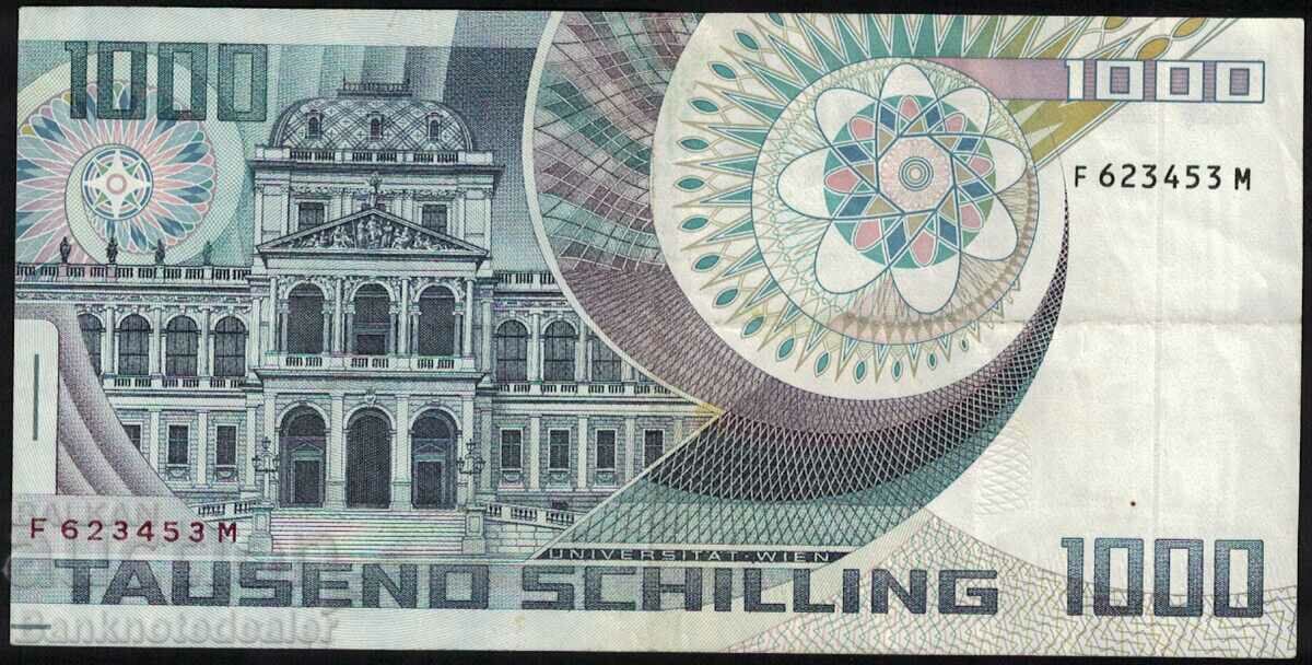 Austria 1000 Schilling 1983 Pick 152 Ref 3453 with price 150.00 BGN | € 76.69 Austria 1000 Schilling 1983 Pick 152 Ref 3453 with price 150.00 BGN | € 76.69