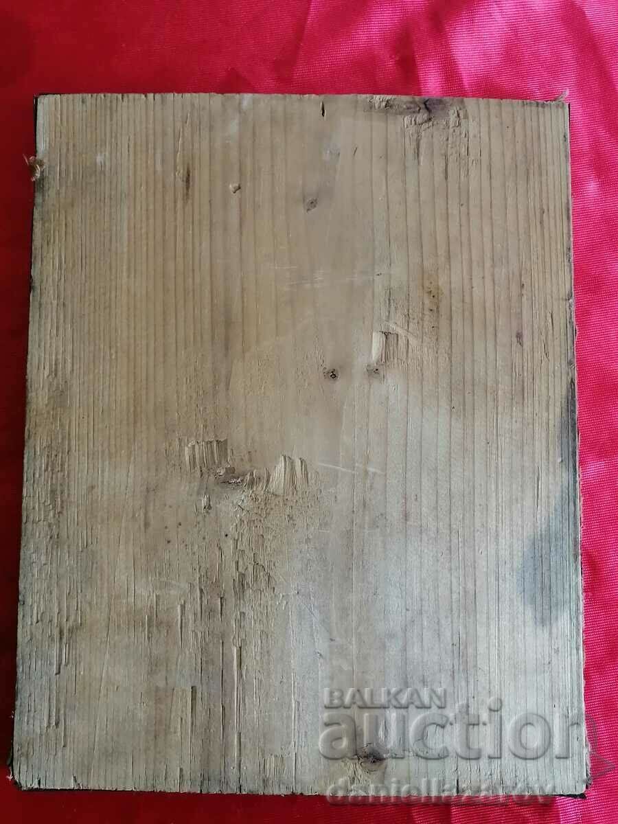 Old RUSSIAN Icon Jesus Christ 19th Century. - 5 Old RUSSIAN Icon Jesus Christ 19th Century. - 5