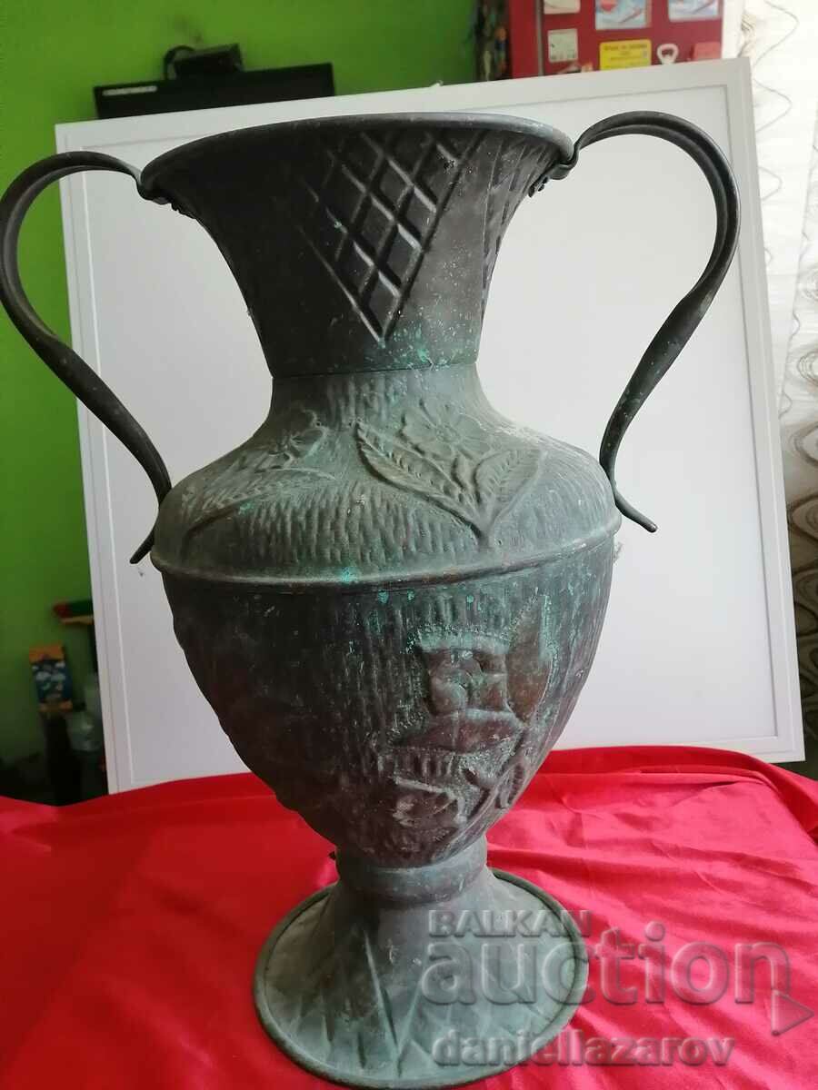 Huge Ancient Vessel, Amphora, Vase, Pot 19th Century.