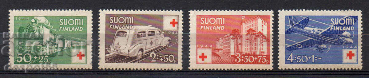 1944. Finland. Red Cross Charity.