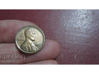 1951 год 1 цент САЩ