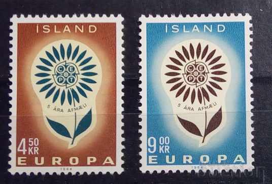 Ισλανδία 1964 Europe CEPT Flowers MNH