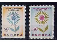 Турция 1964 Европа CEPT Цветя MNH