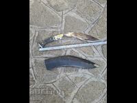 Old kukri. Knife. Nepal