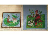 Diverse tapiserii vechi „la țară”
