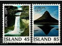 Исландия 1977 Eвропа CEПT (**) чиста, неклеймована серия