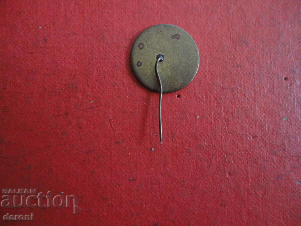 Auction  Sign badge 50 years city of Pernik