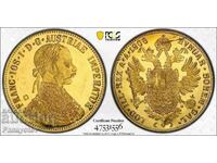 БЪЛГАРСКИ ПЕНДАР ГРЕЙДВАН НЕДУПЧЕН 1905 Г. ЗЛАТО PCGS  NGC