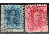 Испания-1928- Редовни-Крал Алфонс,клеймо