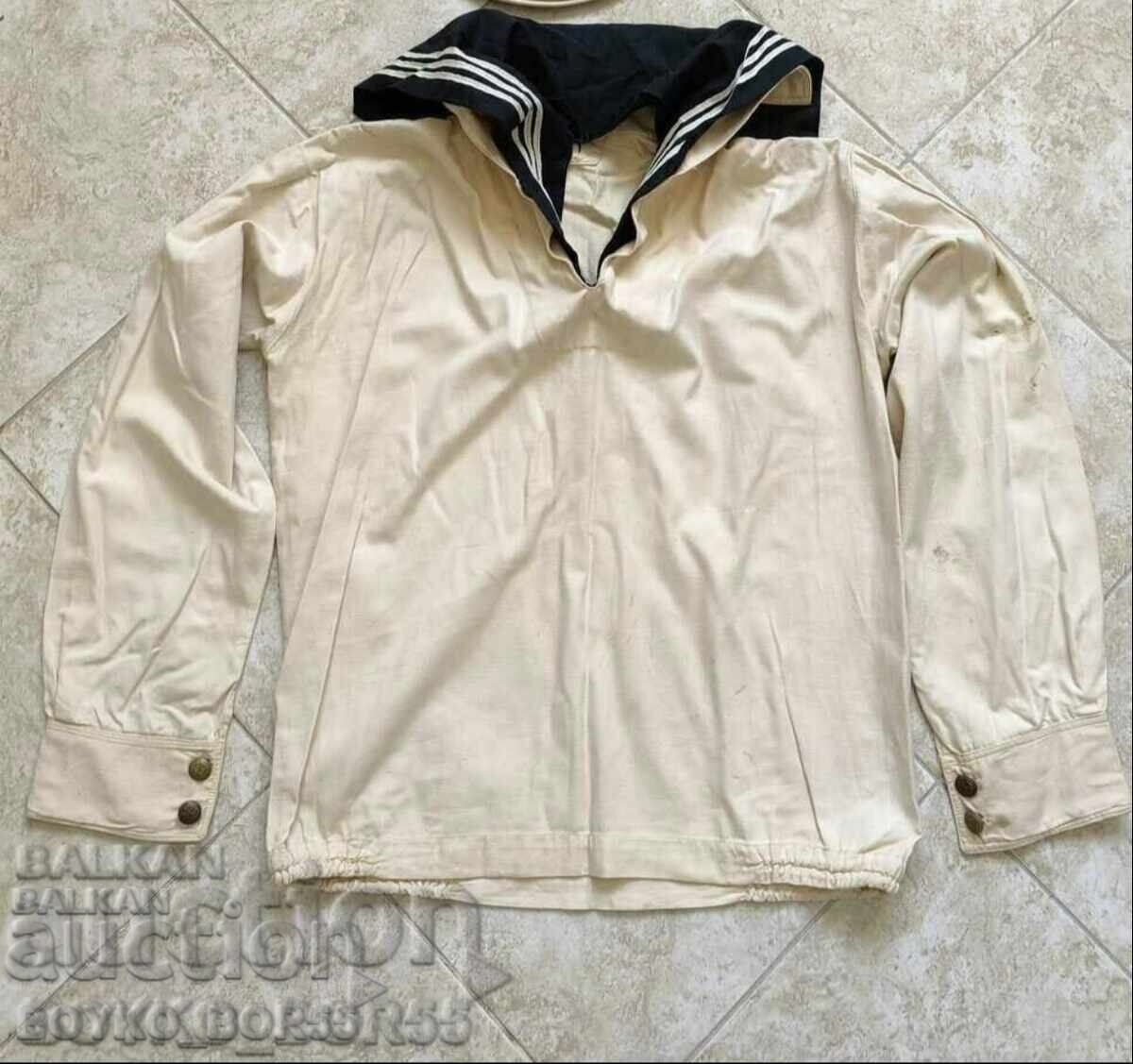 Summer Military Navy Navy Sailor Jacket Shirt