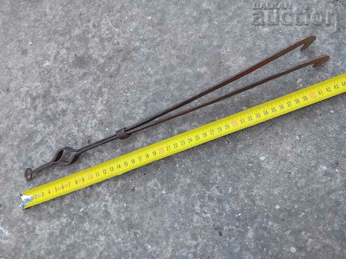 Old PRIMITIVE hand forged dilaf curling iron wrought iron with price 21.00 BGN | € 10.74 Old PRIMITIVE hand forged dilaf curling iron wrought iron with price 21.00 BGN | € 10.74