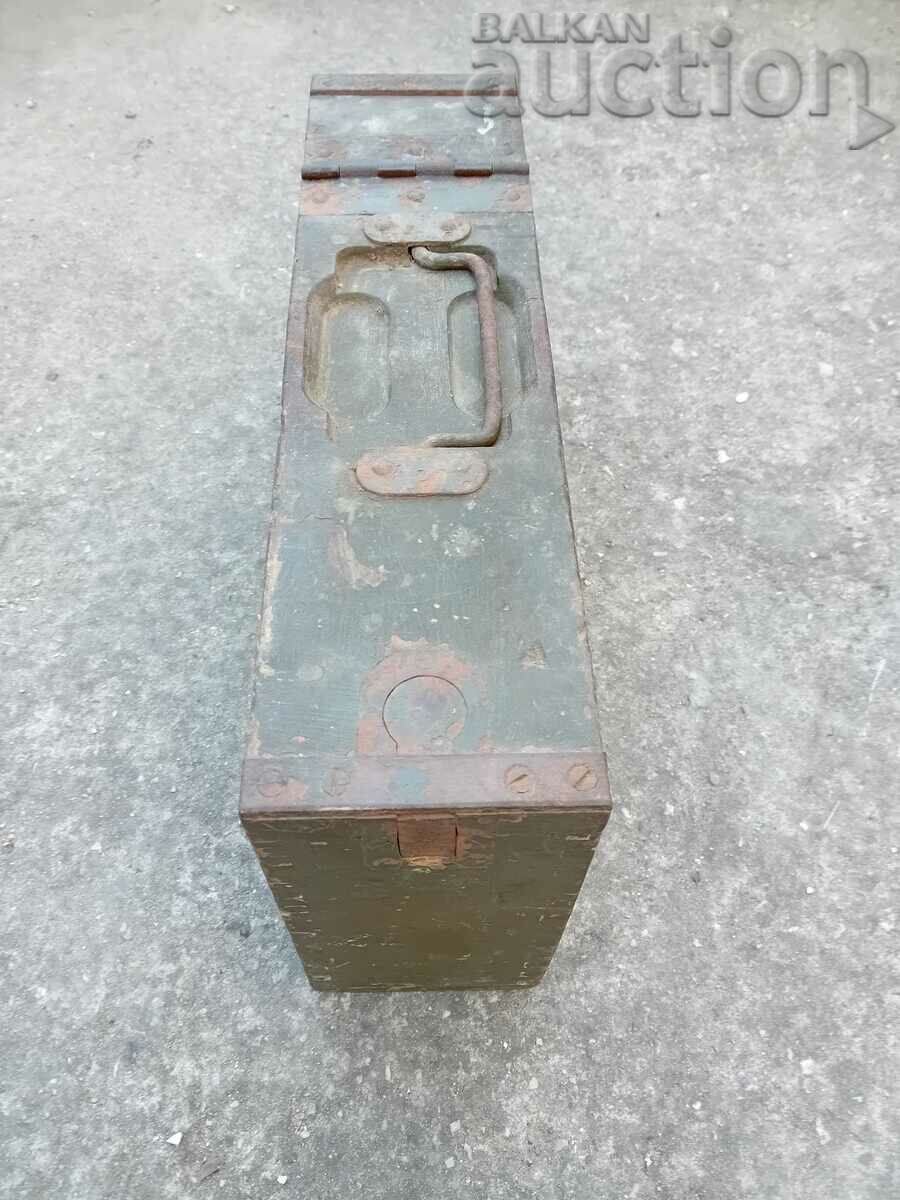 Cutie cu bandă rotundă MG08 maxim schwarzlose 250 WW1 WWI