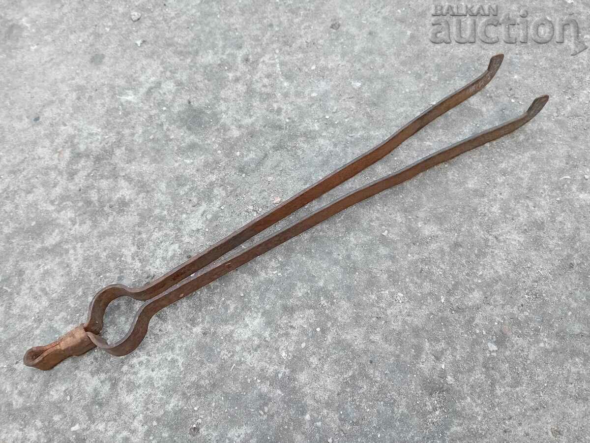 Old PRIMITIVE hand forged dilaf curling iron wrought iron - 5 Old PRIMITIVE hand forged dilaf curling iron wrought iron - 5