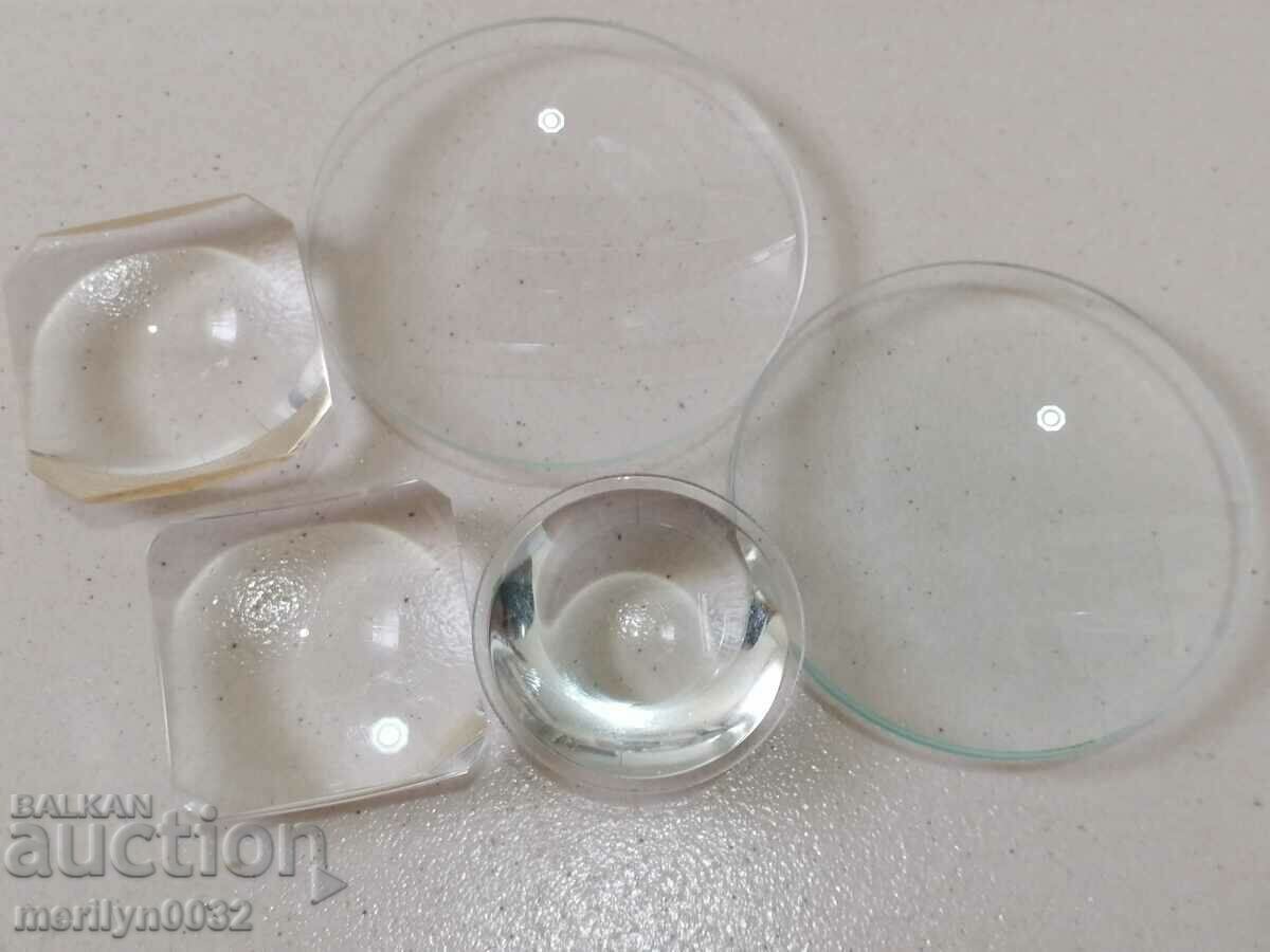 Аукцион 5 броя лупи лупа увеличително стъкло стъкла Аукцион 5 броя лупи лупа увеличително стъкло стъкла